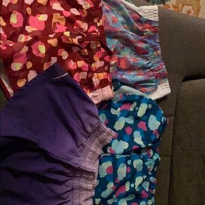 Girls athletic shorts